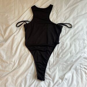 black bodysuit
